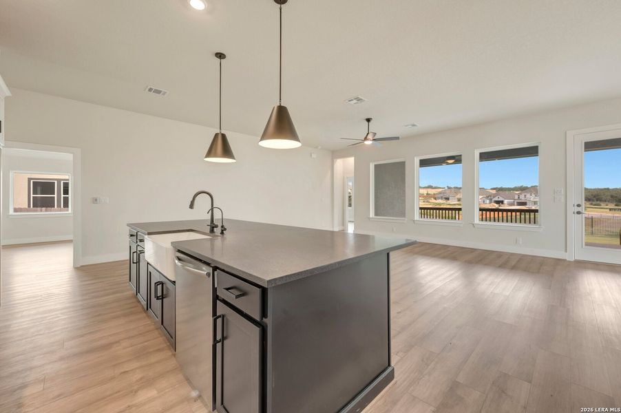Furnished interior view inside a new home in Meyer Ranch – Legacy Series, New Braunfels (Image 15).