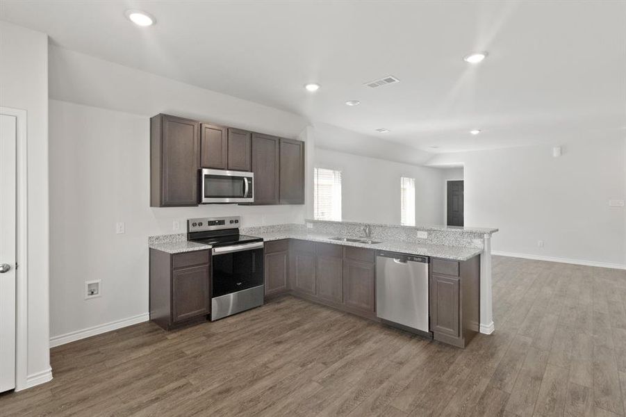 Furnished interior view inside a new home in Christian Meadows, Ennis (Image 6). Furnished interior view inside a new home in Christian Meadows, Ennis (Image 6).