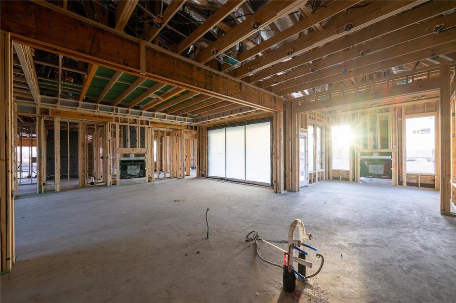 In-progress construction of a new home in , Gunter, TX (Image 24).