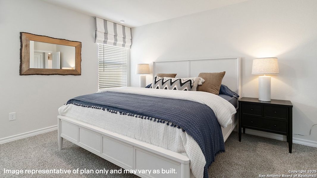 Furnished interior view inside a new home in Riverstone at Westpointe, San Antonio (Image 8).