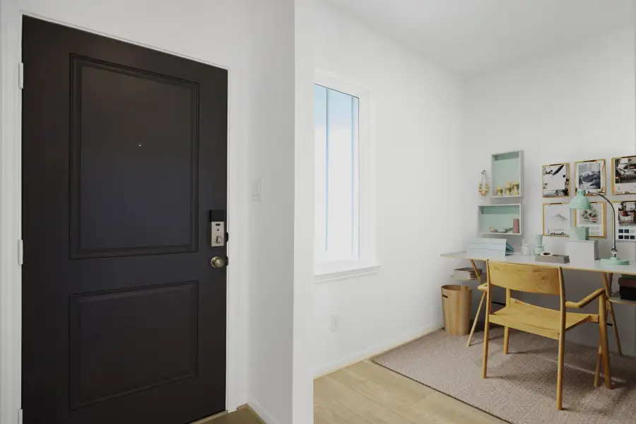 Furnished interior view inside a new home in Redbud, Hockley (Image 7).