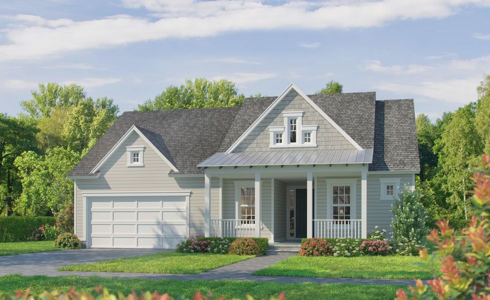 Representative exterior photo of a completed home built from the Davenport by ICI Homes in Wellen Park, Venice, FL (Image 2).