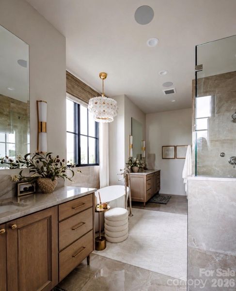 Furnished interior view inside a new home in , Lincolnton (Image 4).
