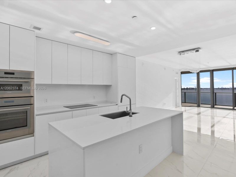 Furnished interior view inside a new home in , Miami (Image 12).