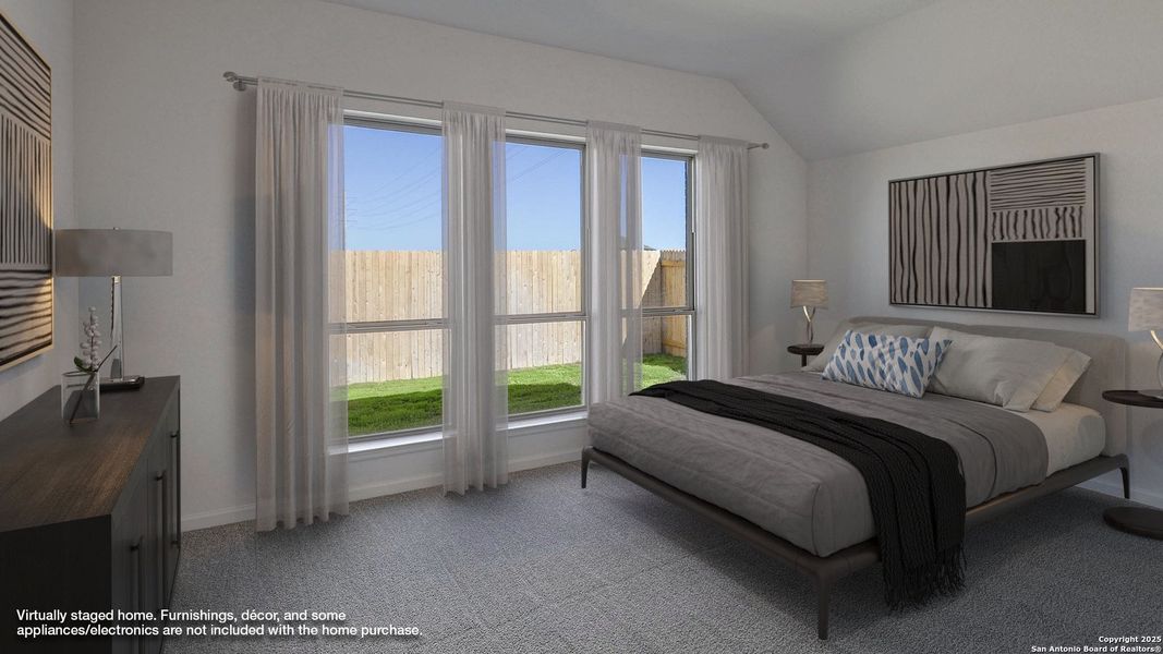 Furnished interior view inside a new home in Haby Hill 50', San Antonio (Image 6).