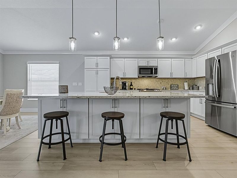 Furnished interior view inside a new home in , The Villages (Image 13). Furnished interior view inside a new home in , The Villages (Image 13).