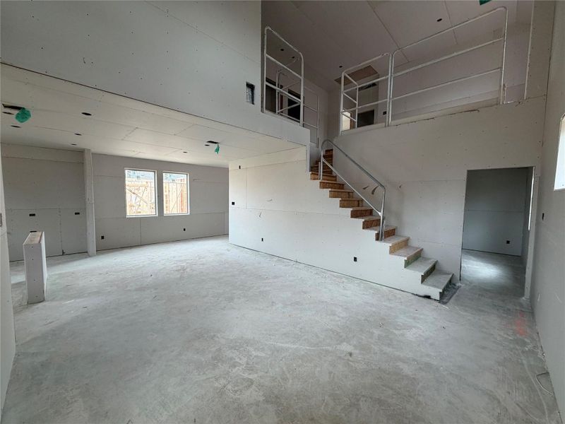 In-progress construction of a new home in Lariat, Liberty Hill, TX (Image 9).