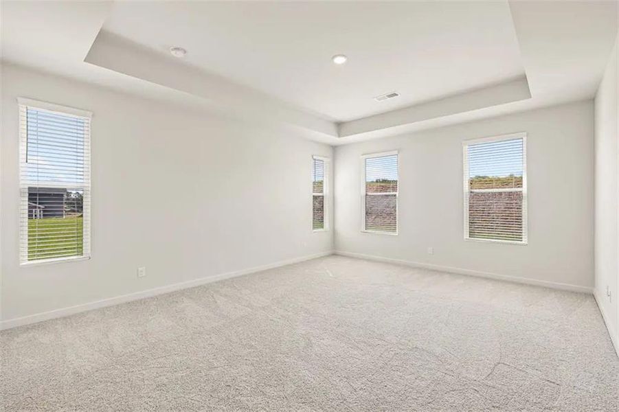 Spacious, unfurnished interior of a new home in Windsong Estates, McDonough (Image 19). Spacious, unfurnished interior of a new home in Windsong Estates, McDonough (Image 19).