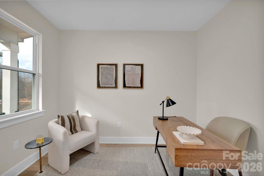 Furnished interior view inside a new home in , Mooresville (Image 5).