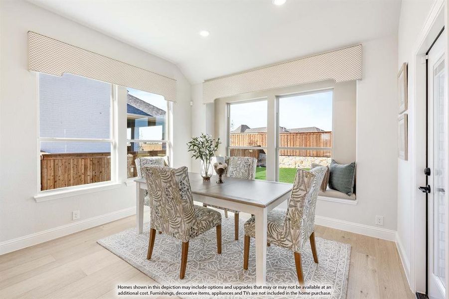 Furnished interior view inside a new home in Liberty, Melissa (Image 8).