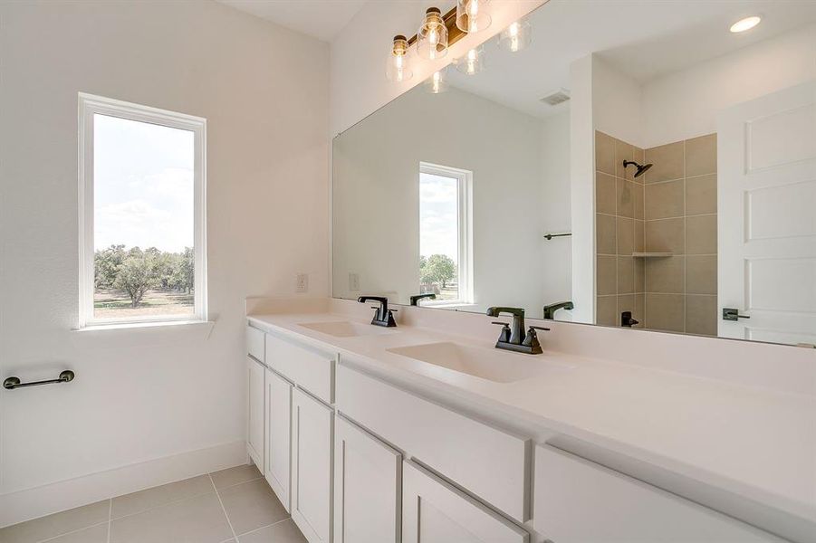 Furnished interior view inside a new home in Pecan Grove, Burleson (Image 4).