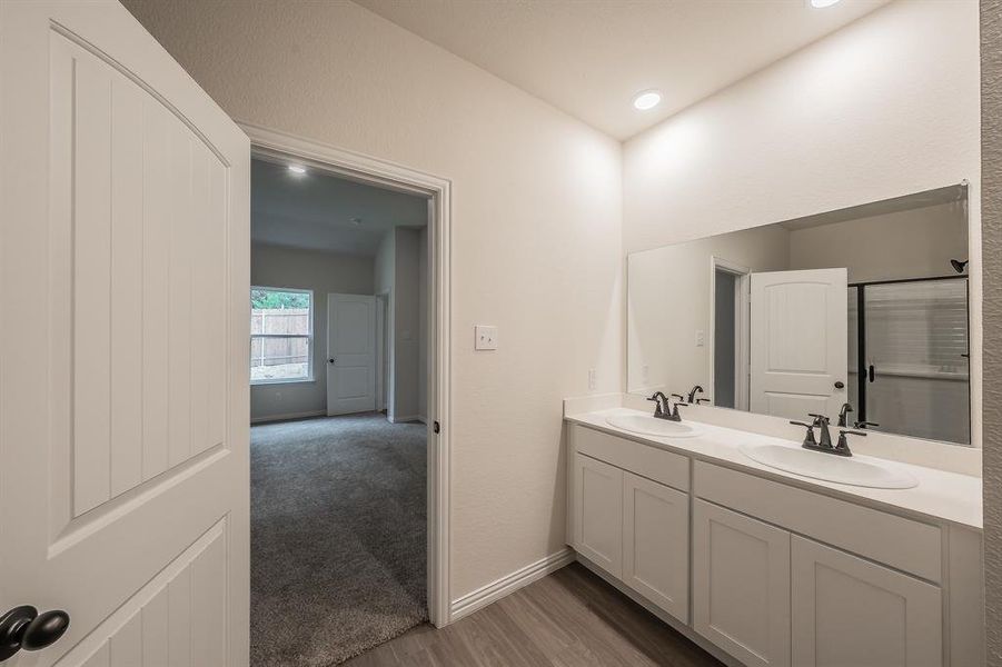 Furnished interior view inside a new home in Courtland Place, Cleburne (Image 11). Furnished interior view inside a new home in Courtland Place, Cleburne (Image 11).