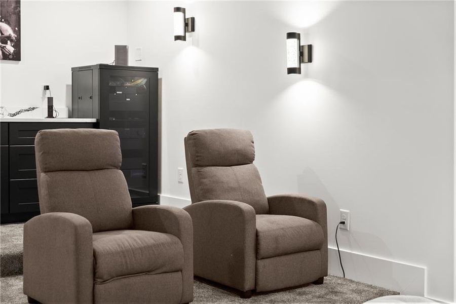 Furnished interior view inside a new home in , Hartwell (Image 12).