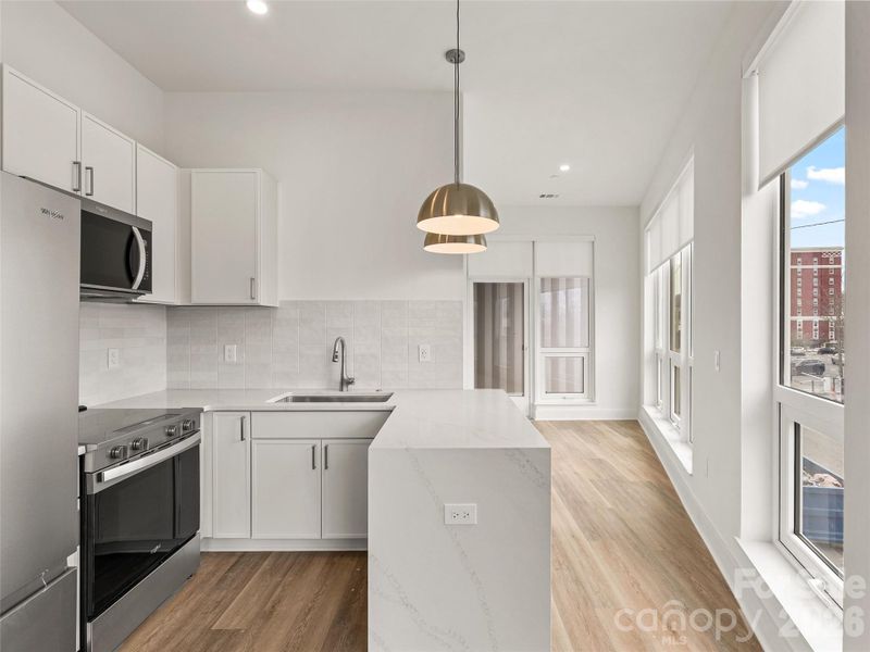 Furnished interior view inside a new home in , Asheville (Image 9).