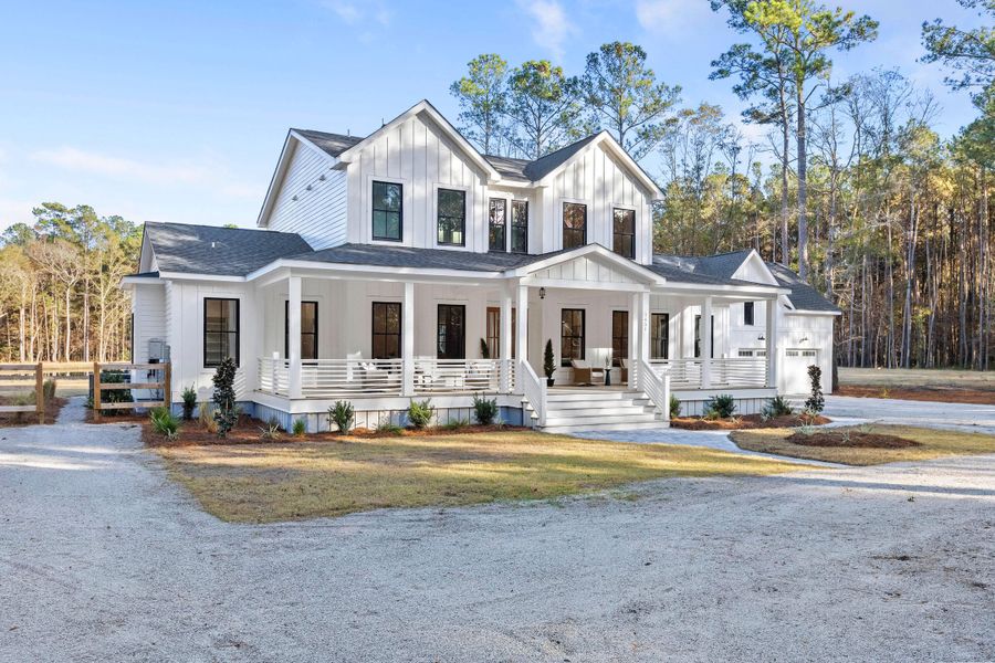 Front exterior of a new home in , Johns Island, SC, highlighting curb appeal (Image 2).