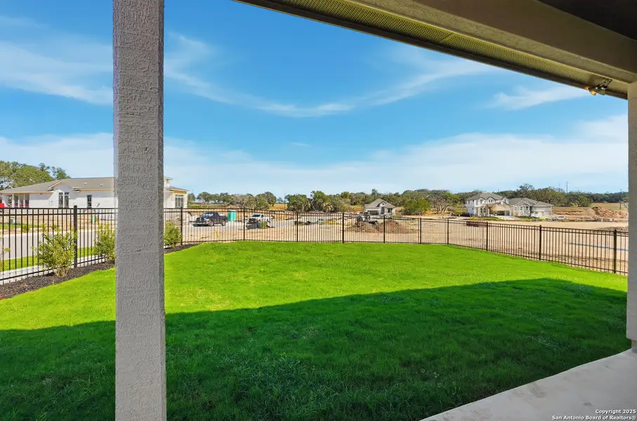 Exterior details and patio area of a home in Esperanza – New Phase Now Selling, Boerne (Image 3). Exterior details and patio area of a home in Esperanza – New Phase Now Selling, Boerne (Image 3).