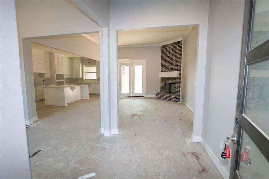 In-progress construction of a new home in , Tyler, TX (Image 6).