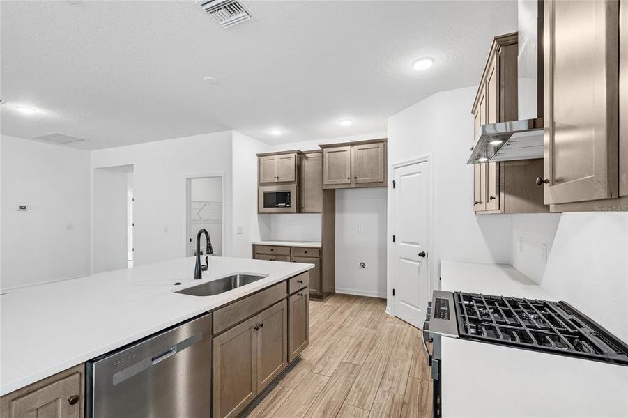 Furnished interior view inside a new home in Cascades at Southern Hills, Brooksville (Image 14).