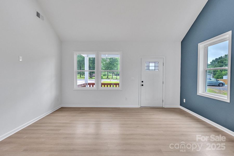 Spacious, unfurnished interior of a new home in , Cherryville (Image 23).