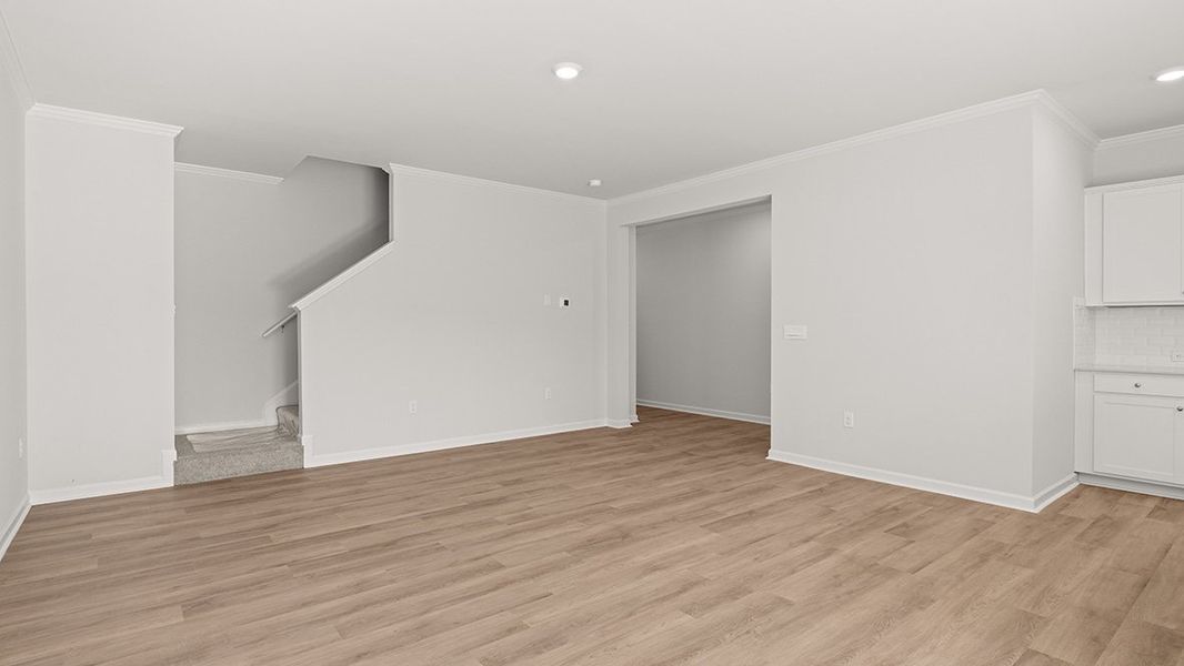 Spacious, unfurnished interior of a new home in Hughes Court, Dawsonville (Image 22). Spacious, unfurnished interior of a new home in Hughes Court, Dawsonville (Image 22).