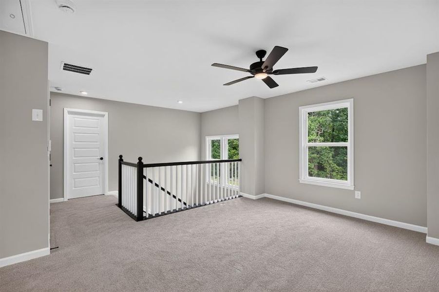 Spacious, unfurnished interior of a new home in Pickens Bluff, Hiram (Image 37).