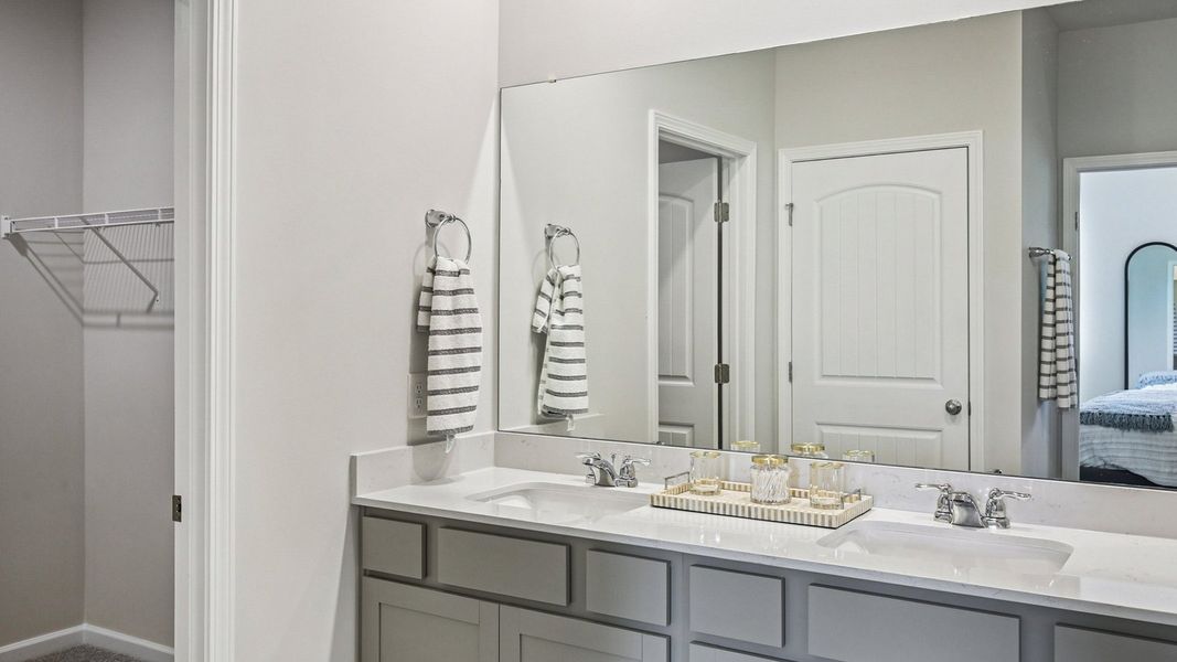 Furnished interior view inside a new home in The Parks, White House (Image 24).