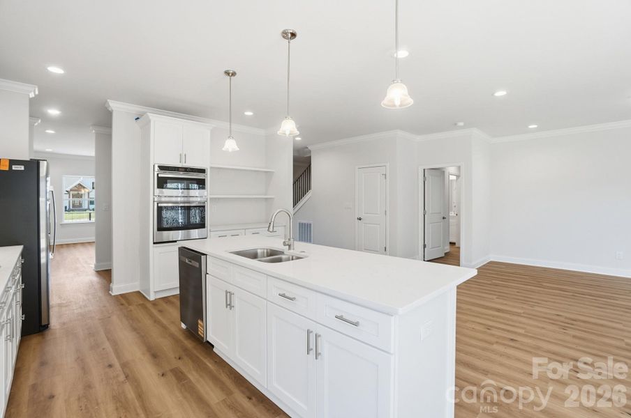 Furnished interior view inside a new home in , Albemarle (Image 5). Furnished interior view inside a new home in , Albemarle (Image 5).