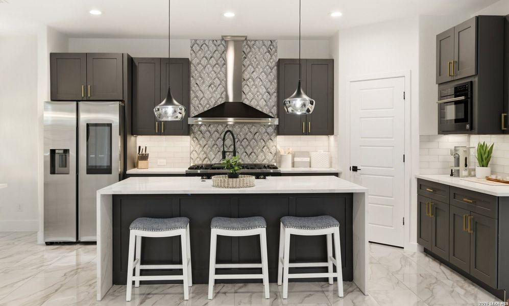 Furnished interior view inside a new home in , San Antonio (Image 7).