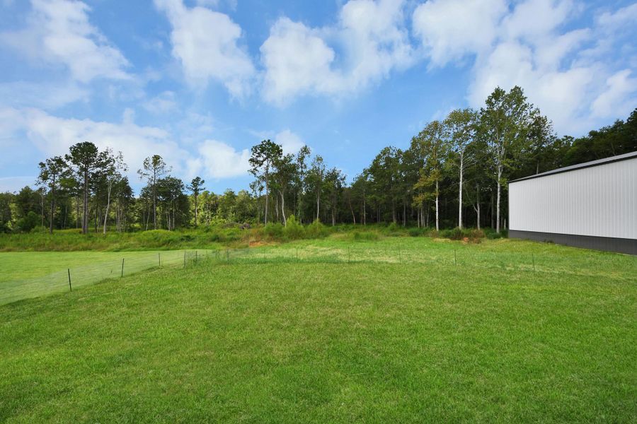 The expansive backyard is ready to be customized! Add a pool, your choice of fencing and create your dream space! The expansive backyard is ready to be customized! Add a pool, your choice of fencing and create your dream space!