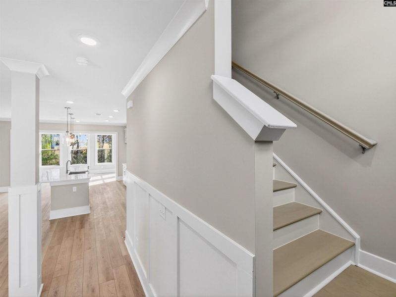 Furnished interior view inside a new home in Collins Cove, Chapin (Image 11).