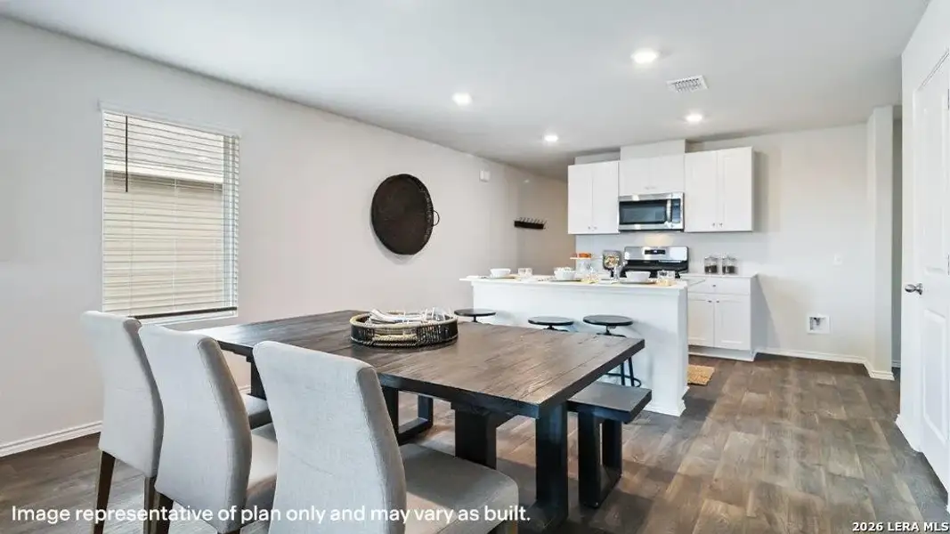 Furnished interior view inside a new home in , Lytle (Image 4).