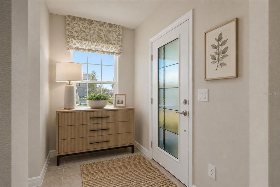 Furnished interior view inside a new home in EverBe, Orlando (Image 12). Furnished interior view inside a new home in EverBe, Orlando (Image 12).