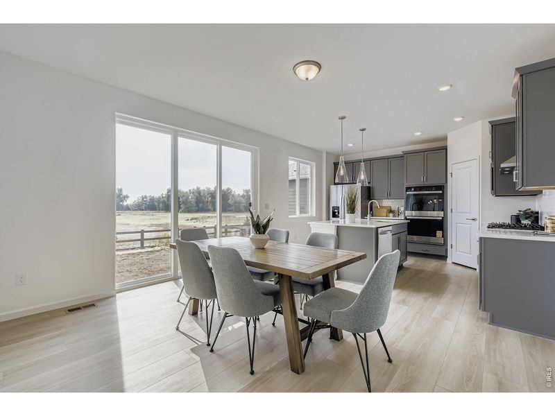 Furnished interior view inside a new home in Country Club Reserve, Fort Collins (Image 29).