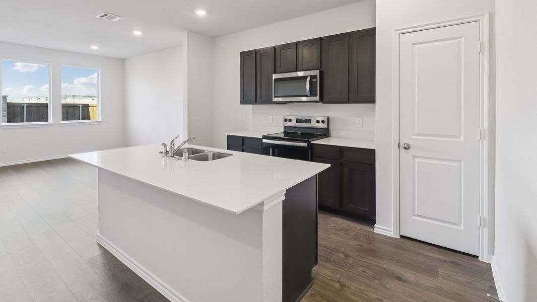 Furnished interior view inside a new home in Arbor Trails South, Princeton (Image 3).