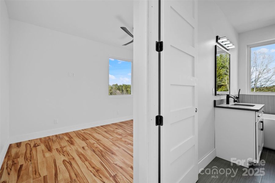 Ensuite Bath to Bedroom #2-Upper Level