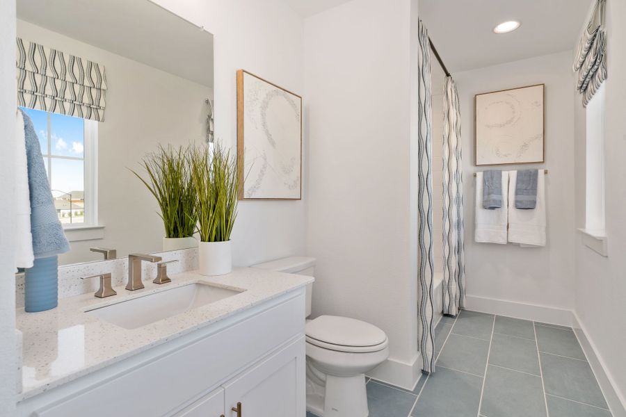 Plan 1456 Secondary Bathroom Representative Photo Plan 1456 Secondary Bathroom Representative Photo