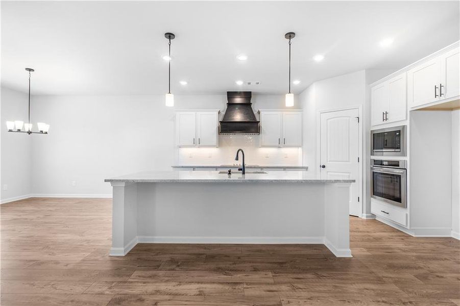 Furnished interior view inside a new home in Harmony Farms, Eatonton (Image 6).