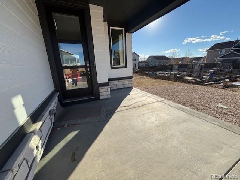 Exterior details and patio area of a home in Cherry Meadows, Brighton (Image 2). Exterior details and patio area of a home in Cherry Meadows, Brighton (Image 2).