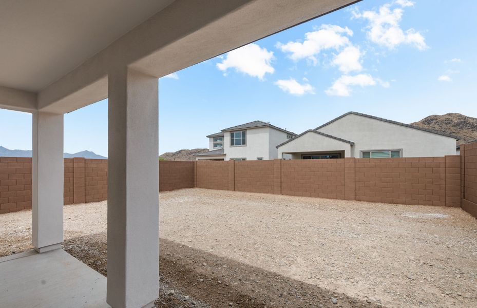 Exterior details and patio area of a home in Upper Canyon, Phoenix (Image 4).