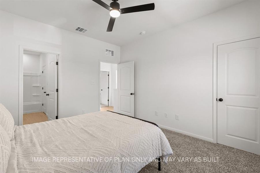 Furnished interior view inside a new home in , Waco (Image 28).