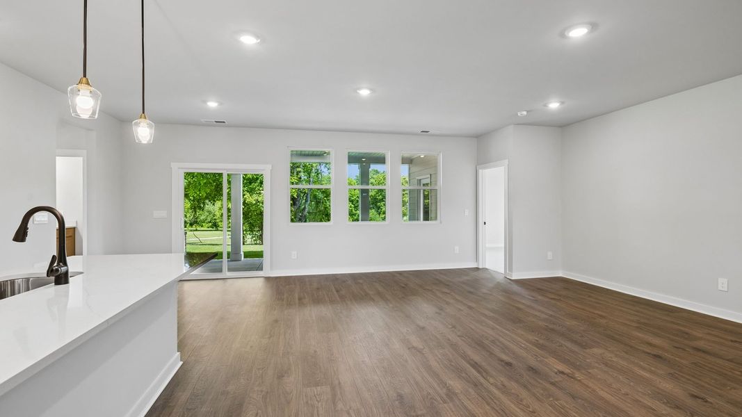 Representative unfurnished interior of a home built from the Holden by D.R. Horton in Harvest Point, Spring Hill (Image 53).