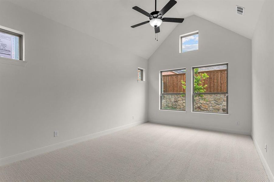Spacious, unfurnished interior of a new home in Walsh Classic, Fort Worth (Image 22). Spacious, unfurnished interior of a new home in Walsh Classic, Fort Worth (Image 22).