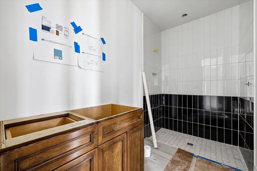 In-progress construction of a new home in , Tampa, FL (Image 39).