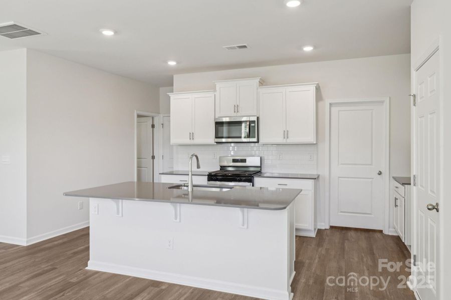Furnished interior view inside a new home in Cline Village, Hickory (Image 6).