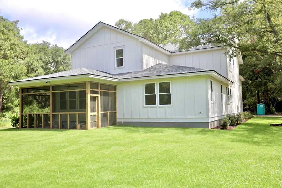 Front exterior of a new home in , Awendaw, SC, highlighting curb appeal (Image 15). Front exterior of a new home in , Awendaw, SC, highlighting curb appeal (Image 15).