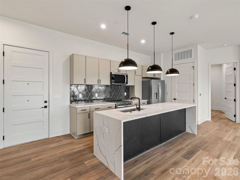Furnished interior view inside a new home in , Asheville (Image 7).
