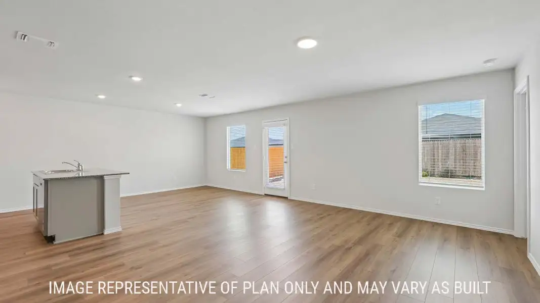 Spacious, unfurnished interior of a new home in Eastern Wells, Jarrell (Image 12).