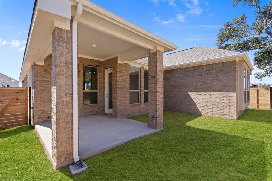Rear Covered Patio Rear Covered Patio