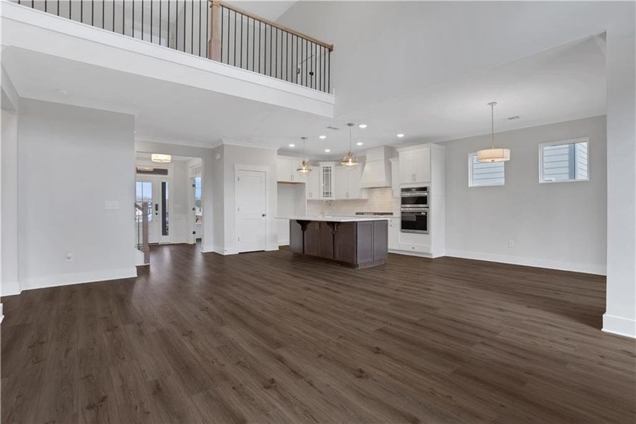 Spacious, unfurnished interior of a new home in Twin Lakes, Hoschton (Image 16). Spacious, unfurnished interior of a new home in Twin Lakes, Hoschton (Image 16).