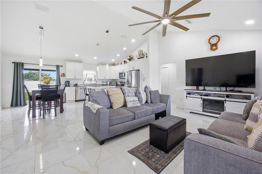 Furnished interior view inside a new home in , Ocala (Image 7). Furnished interior view inside a new home in , Ocala (Image 7).